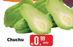 Supermercados Mateus Chuchu oferta