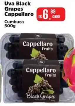 Supermercados Mateus Uva Black Grapes Cappellaro Cumbuca oferta