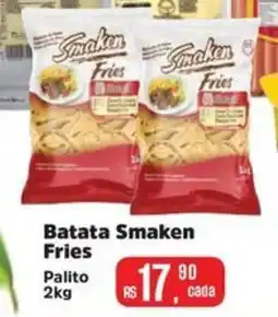 Supermercados Mateus Batata Smaken Fries Palito oferta