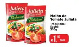 Supermercados Mateus Molho de Tomate Julieta oferta