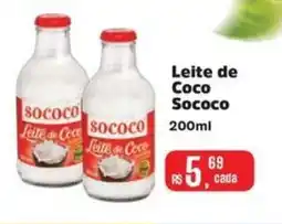 Supermercados Mateus Leite de Coco Sococo oferta