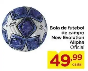 Bola de futebol de campo New Evolution Allpha Oficial