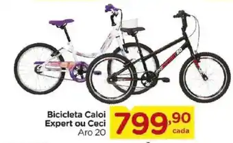 Bicicleta Caloi Expert ou Ceci Aro 20