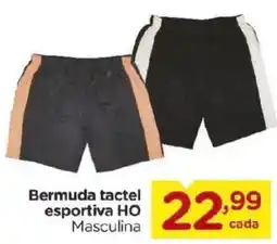 Carrefour Bermuda tactel esportiva HO Masculina oferta