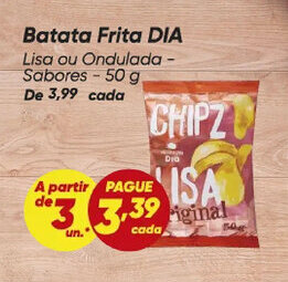 Dia Batata Frita DIA oferta
