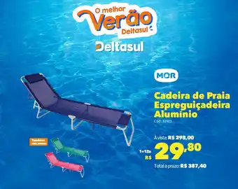 Cadeira de Praia Espreguiçadeira Alumínio