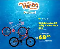 Deltasul COLLI Bicicleta Aro 20 Jully / New Max Boy oferta
