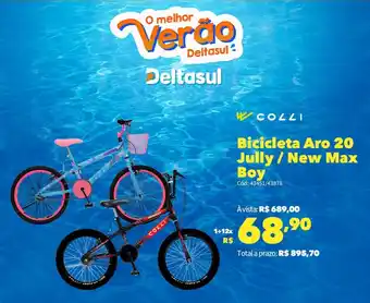 COLLI Bicicleta Aro 20 Jully / New Max Boy