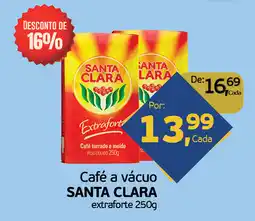 Cometa Supermercados Café a vácuo SANTA CLARA extraforte oferta