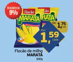 Cometa Supermercados Flocão de milho MARATÁ oferta