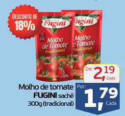 Cometa Supermercados Molho de tomate FUGINI sachê oferta