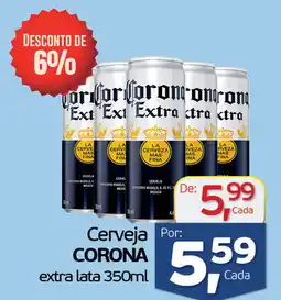 Cometa Supermercados Cerveja CORONA extra lata oferta
