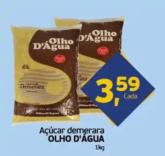 Cometa Supermercados Acucar demerara Olho D'agua 1kg oferta