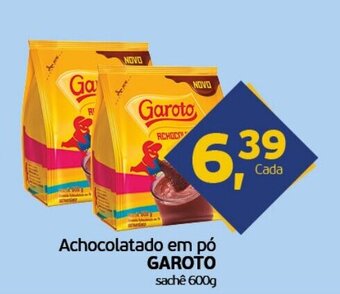 Cometa Supermercados Achocolatado em po Garoto 600g oferta