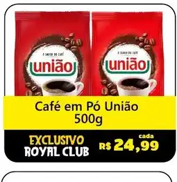 Royal Supermercados Café em Pó União oferta