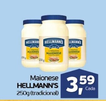 Cometa Supermercados Maionese Hellmann's 250g oferta