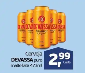 Cometa Supermercados Cerveja Devassa 473ml oferta