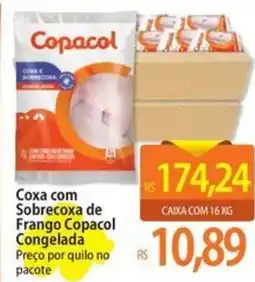 Atacadão Coxa com Sobrecoxa de Frango Copacol Congelada oferta