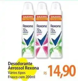 Atacadão Desodorante Aerossol Rexona oferta