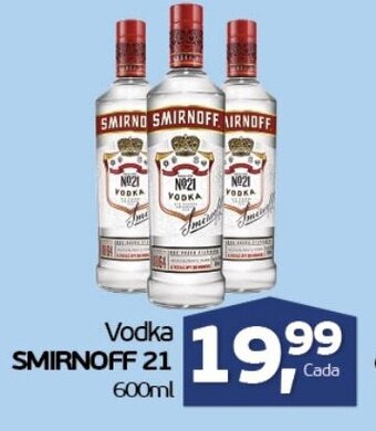 Vodka Smirnoff 21 600ml