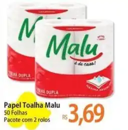 Atacadão Papel Toalha Malu oferta