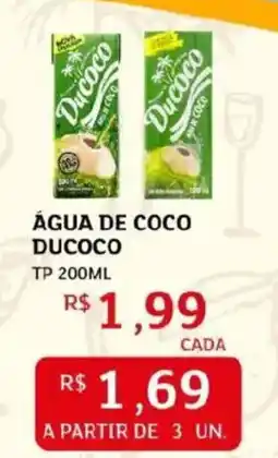 Assaí Atacadista Água de coco ducoco oferta