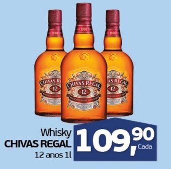 Cometa Supermercados Whisky Chivas Regal 12 anos 1L oferta