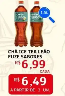 Assaí Atacadista Chá ice tea leão fuze sabores oferta