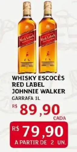 Assaí Atacadista Whisky escocês red label johnnie walker garrafa oferta