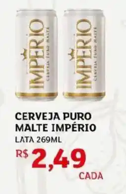 Assaí Atacadista Cerveja puro malte império oferta
