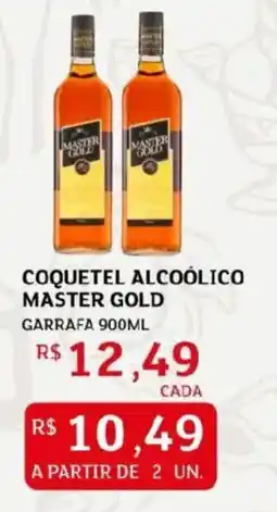 Assaí Atacadista Coquetel alcoólico master gold garrafa oferta