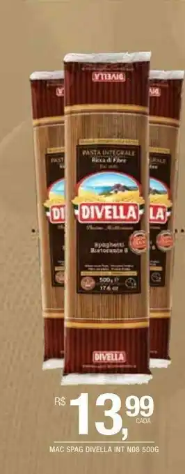 DB Supermercados Mac spag divella int n08 500g oferta