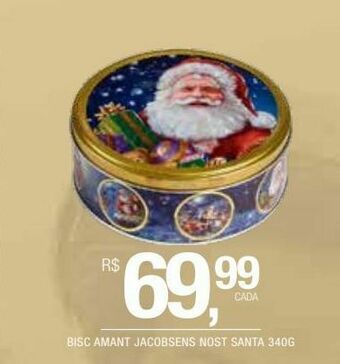 DB Supermercados Bisc amant jacobsens nost santa 340g oferta