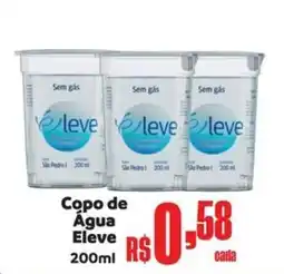 Supermercados Mateus Copo de Água Eleve oferta