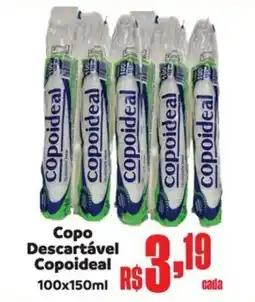 Supermercados Mateus Copo Descartável Copoideal oferta