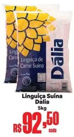 Supermercados Mateus Linguiça Suína Dalia oferta