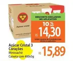 Atacadão Açúcar Cristal 3 Corações oferta