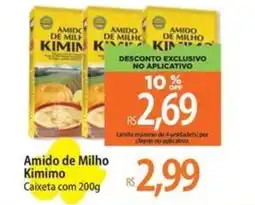 Atacadão Amido de Milho Kimimo Caixeta oferta
