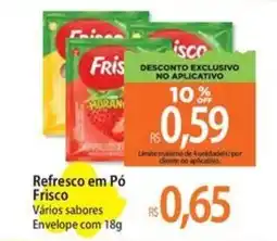 Atacadão Refresco em Pó Frisco oferta