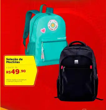 Seleção de Mochilas