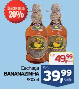 Cometa Supermercados Cachaça BANANAZINHA oferta