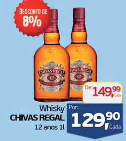 Cometa Supermercados Whisky CHIVAS REGAL 12 anos oferta