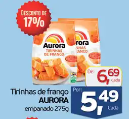 Cometa Supermercados Tirinhas de frango AURORA empanado oferta