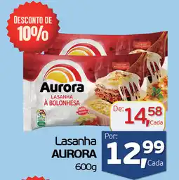 Cometa Supermercados Lasanha AURORA oferta