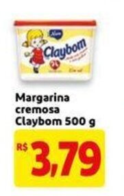 Margarina Cremosa Claybom 500g