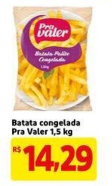 Mercado Extra Batata Congelada Pra Valer 1.5kg oferta