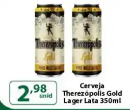 Comercial Esperança Cerveja Therezópolis Gold Lager Lata oferta