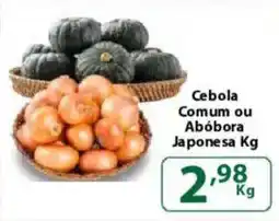 Comercial Esperança Cebola Comum ou Abóbora Japonesa oferta