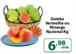 Comercial Esperança Goiaba Vermelha ou Pêssego Nacional oferta