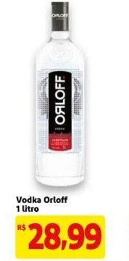 Mercado Extra Vodka Orloff 1L oferta